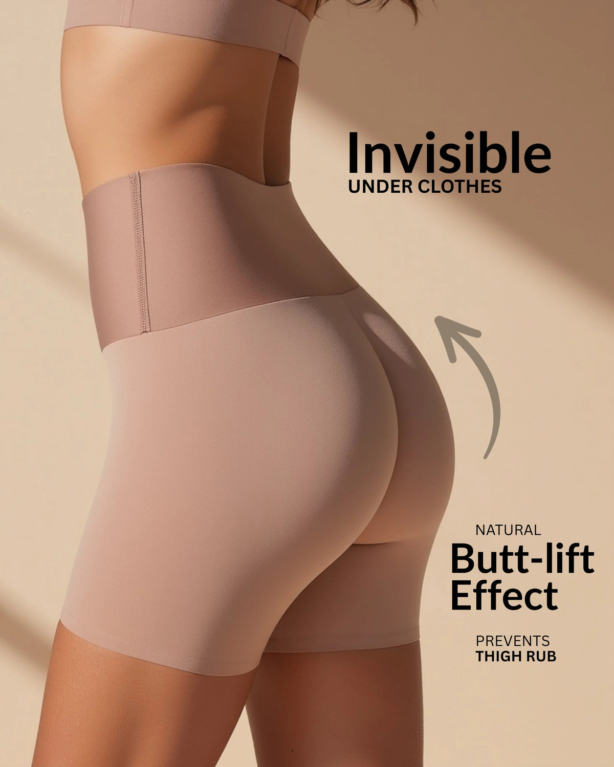 Tuck-N-Lift Seamless Slip Short